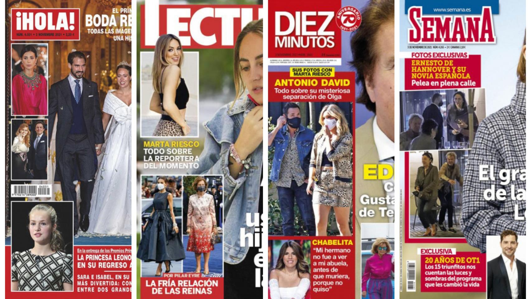 Estas son las revistas de este miércoles 27 de octubre.