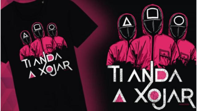 Camisetas de ‘El juego del calamar’.