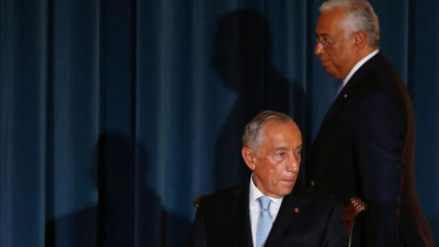 Marcelo Rebelo de Sousa (c) y António Costa (d), en una imagen de archivo.