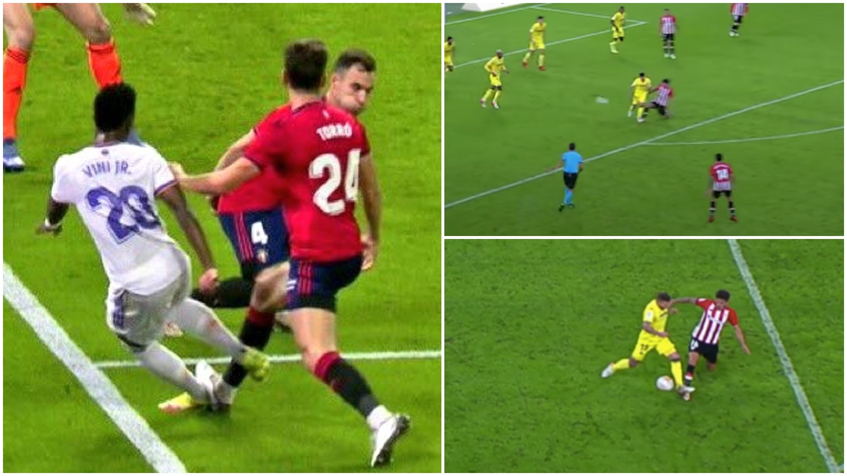 El penalti que Soto Grado no pitó al Real Madrid y el que sí señaló para el Athletic