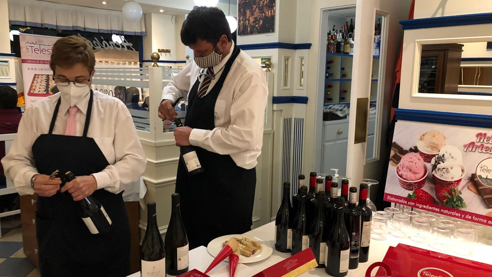 Parada de 'Estrellas de La Mancha' en el Restaurante Acrópolis de Toledo
