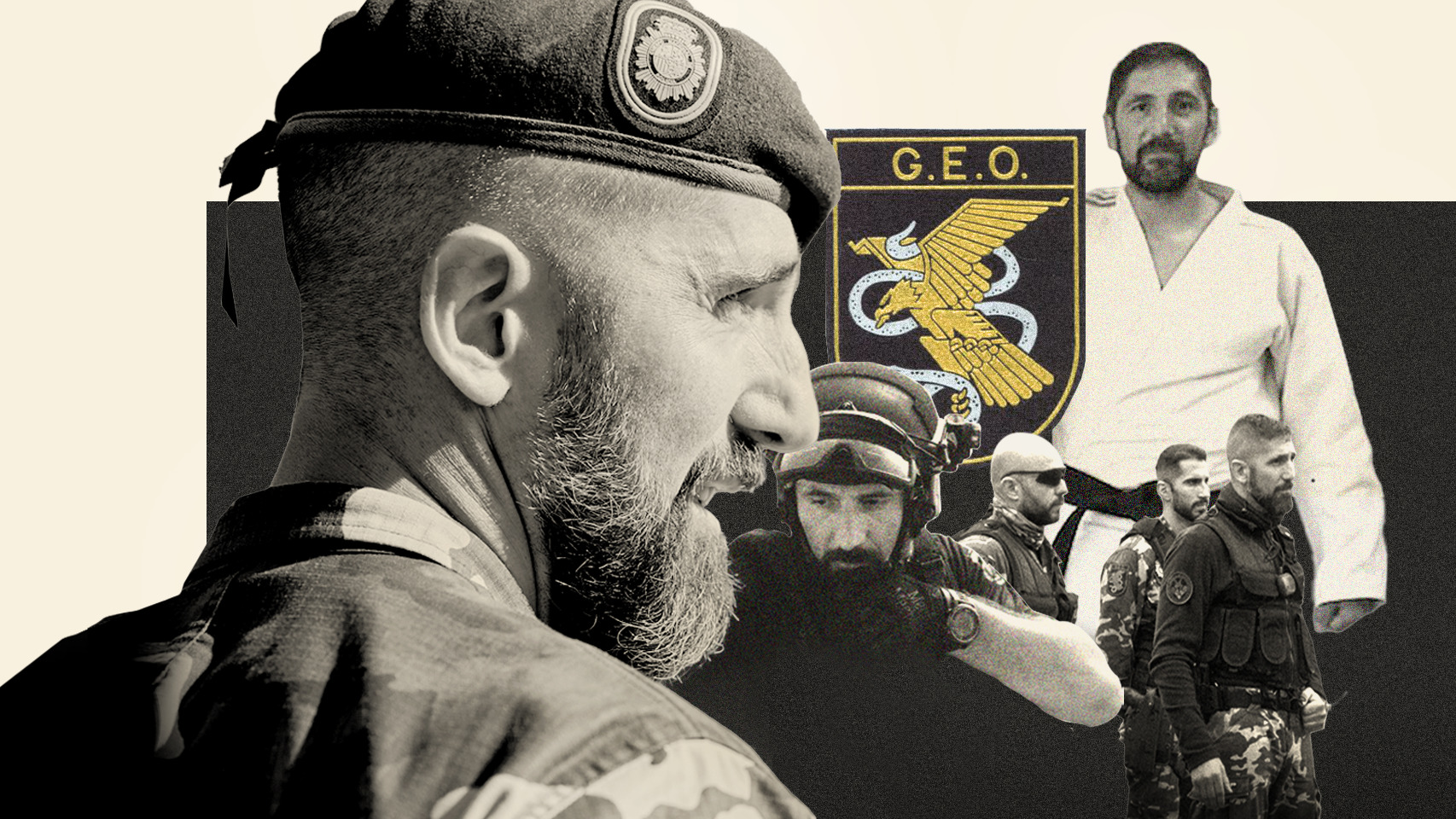 El inspector Pelayo Gayol es un destacado miembro del GEO de la Policía Nacional.