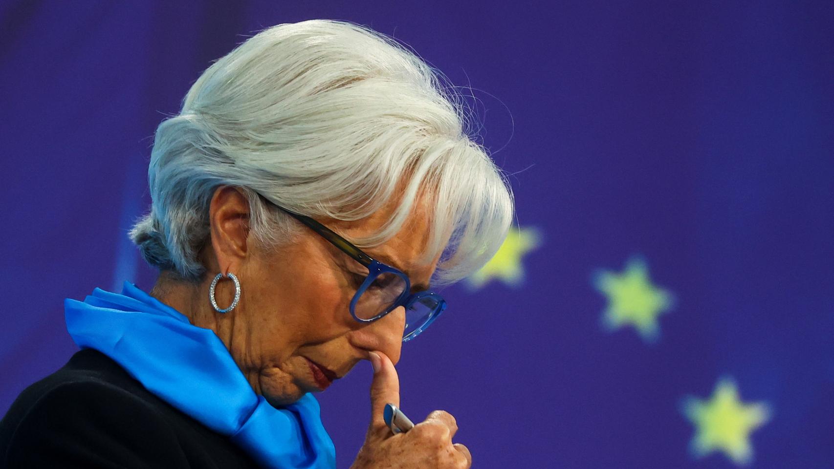 La presidenta del BCE, Christine Lagarde