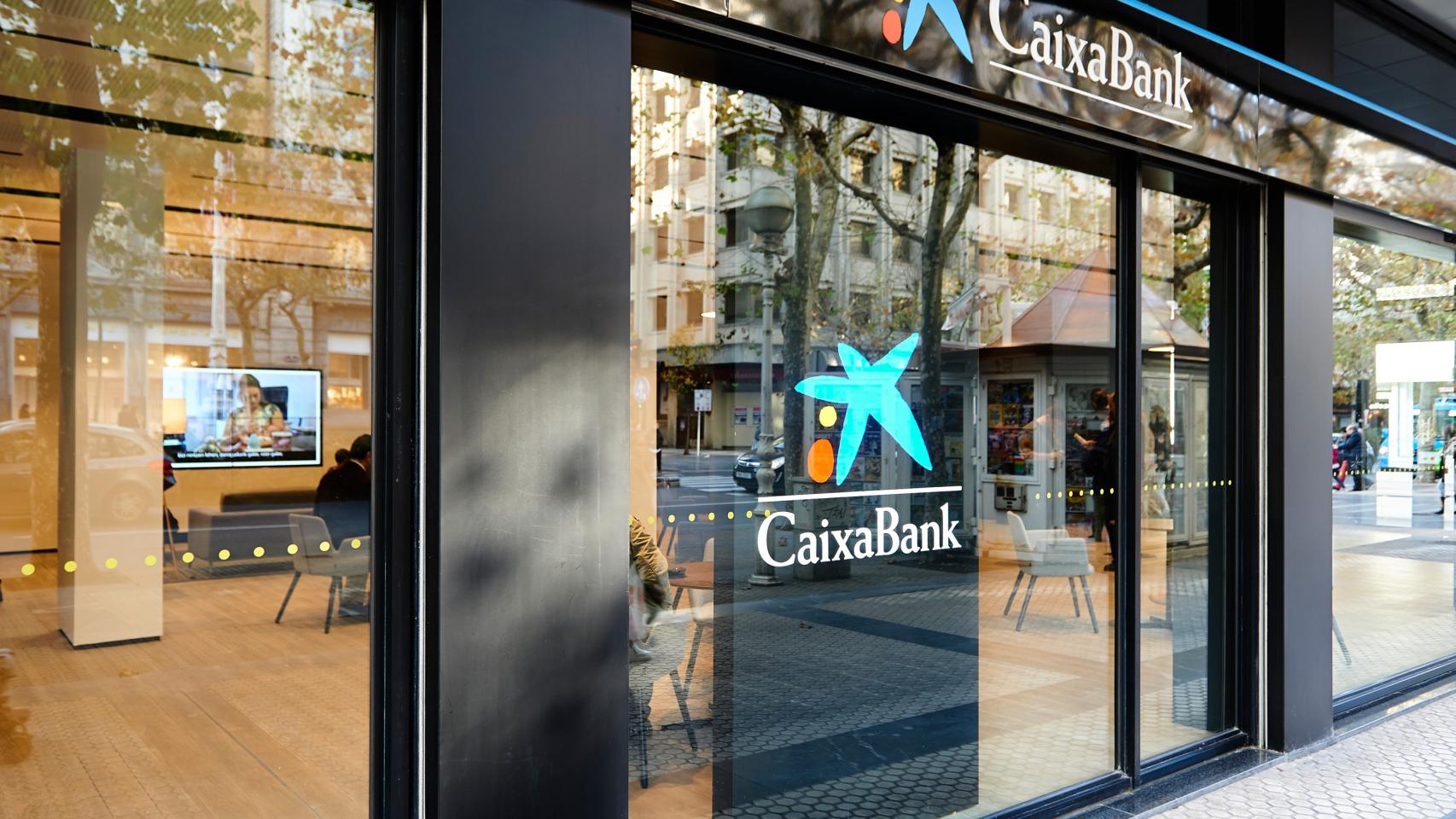 Una sucursal de CaixaBank.