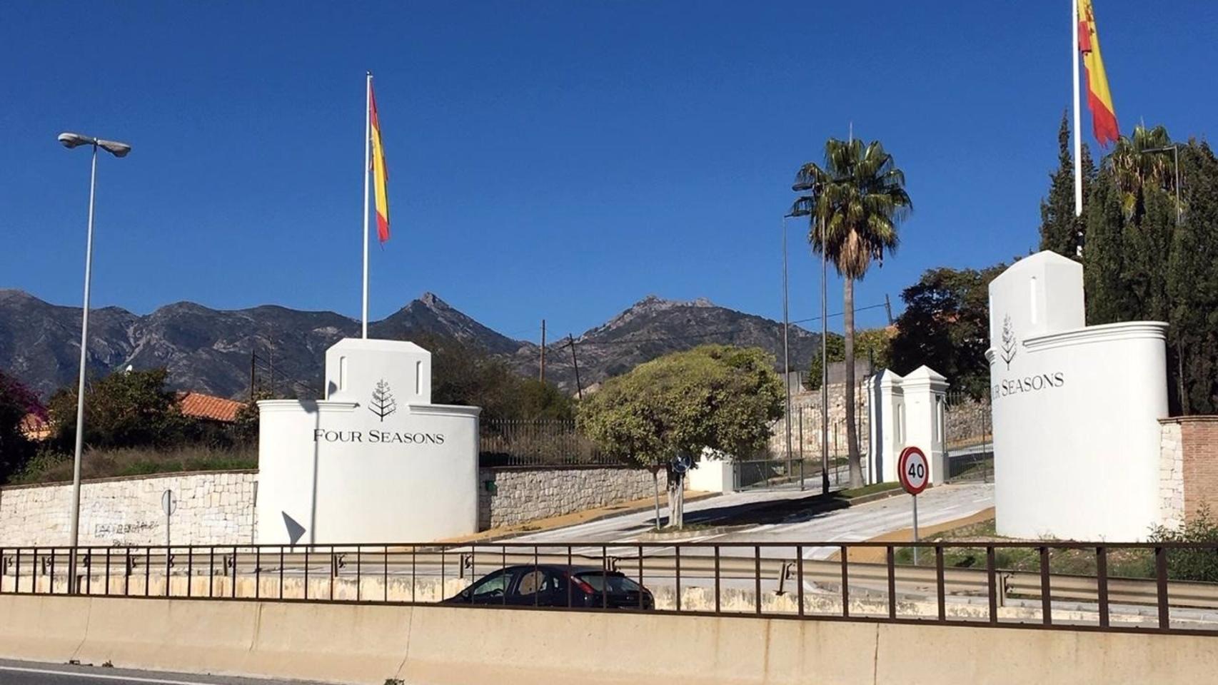 Parcela donde se ubicará en Marbella el hotel de lujo Four Seasons.