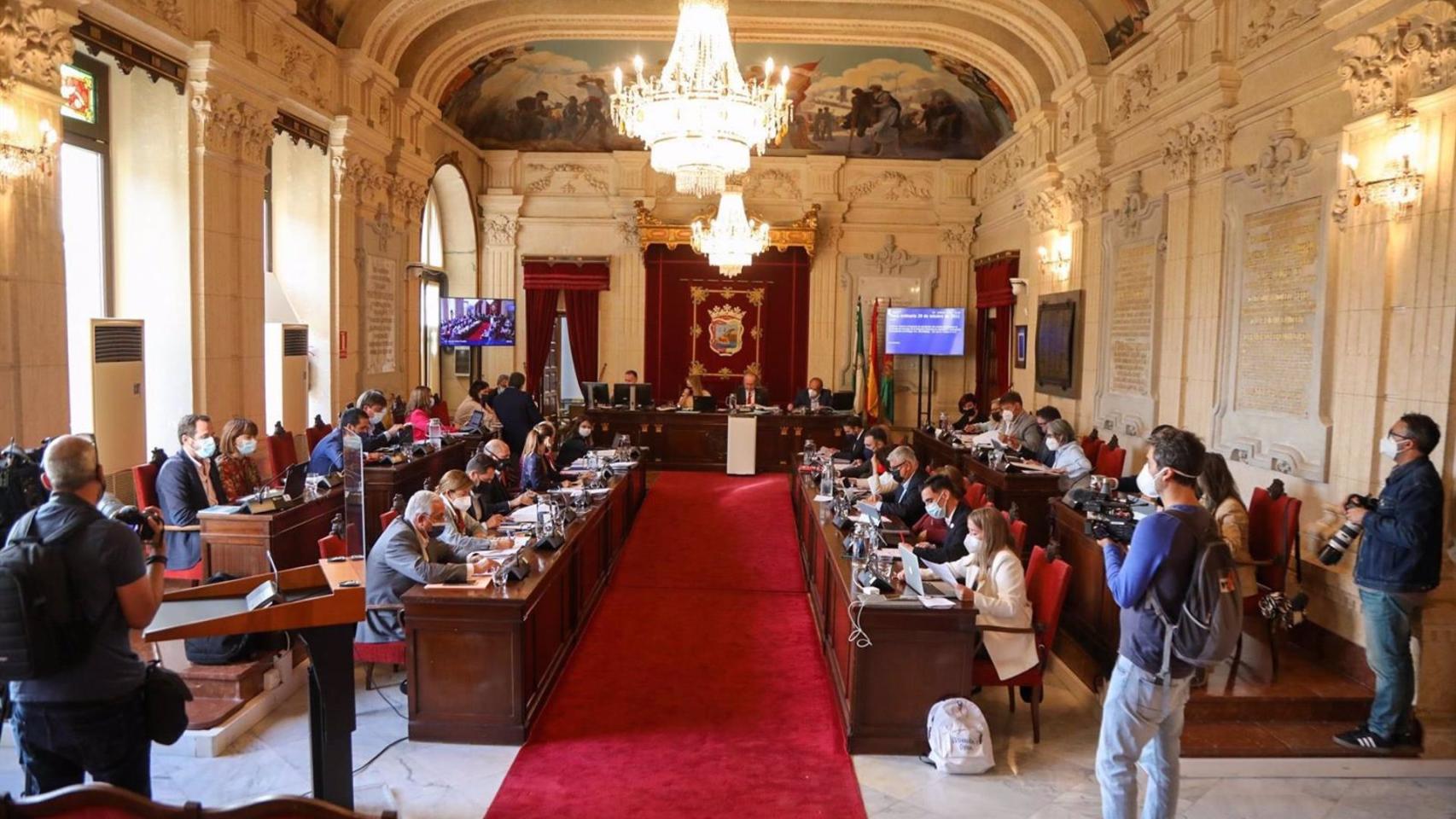 Pleno del Ayuntamiento de Málaga
