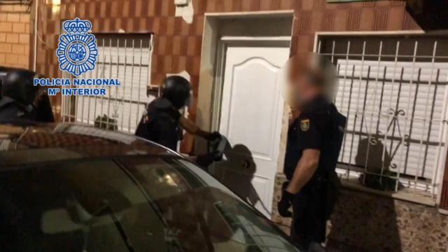 Operación policial contra el menudeo en Orihuela.