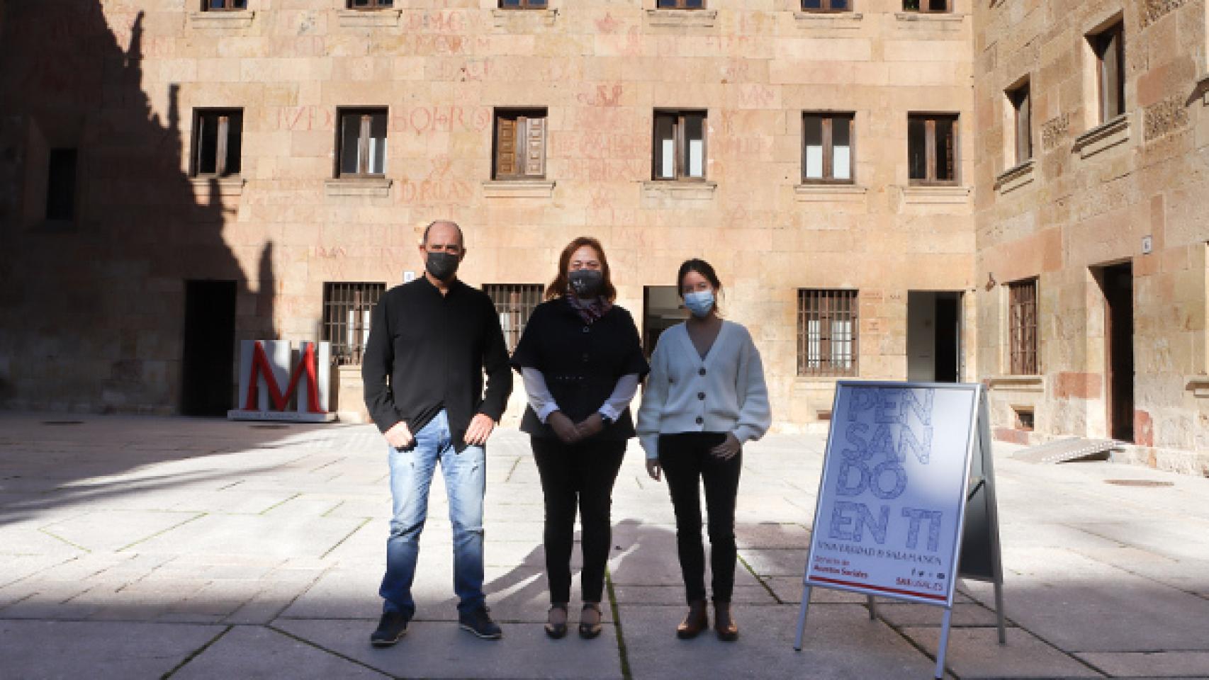Responsables de la Unidad de Atención Psicológica de la USAL