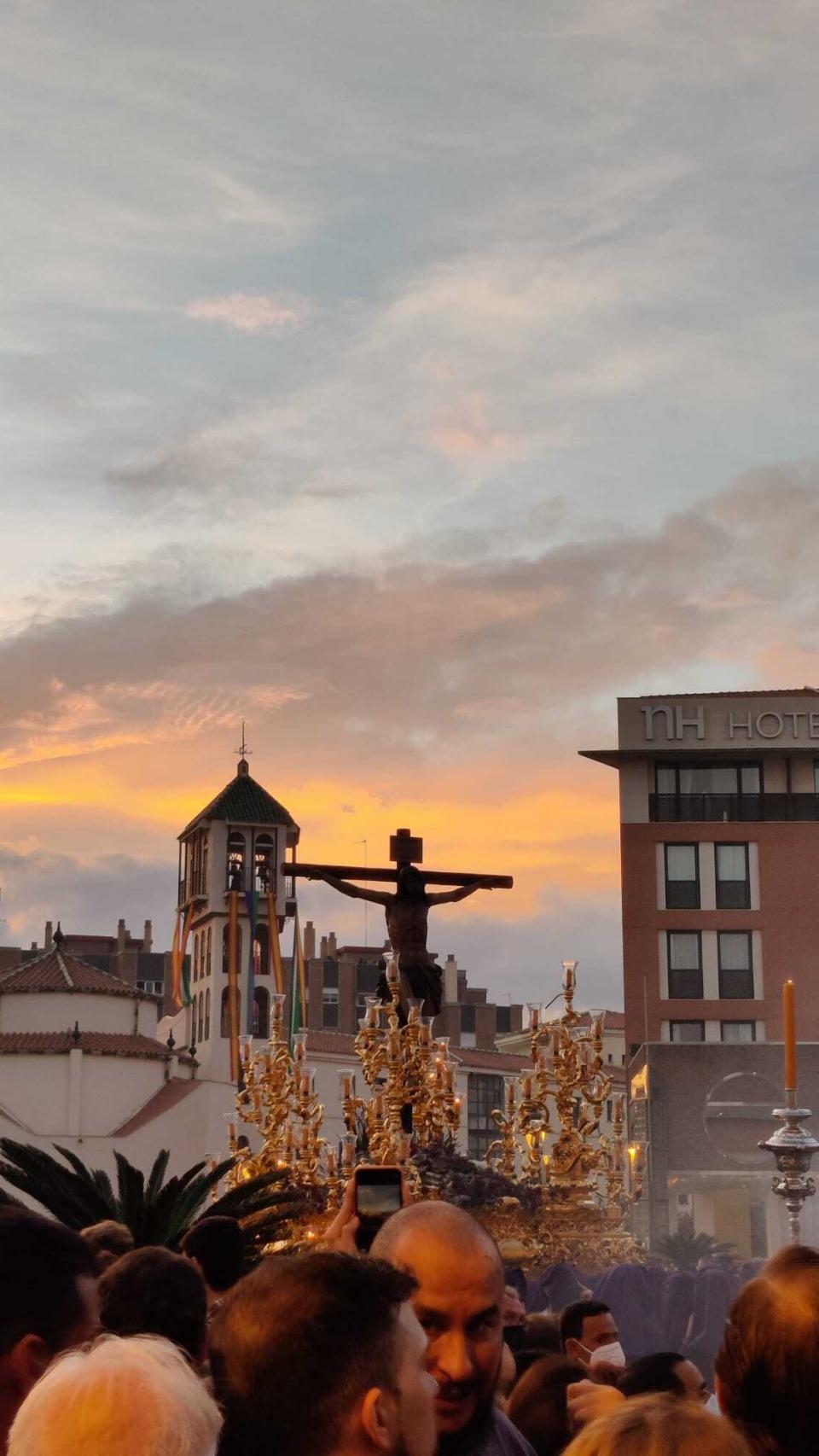 El cristo de Mena.