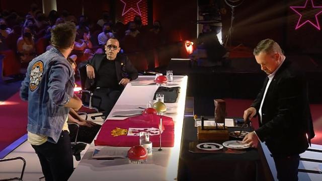 Actuación de Javier del Rey en el programa Got Talent de Telecinco