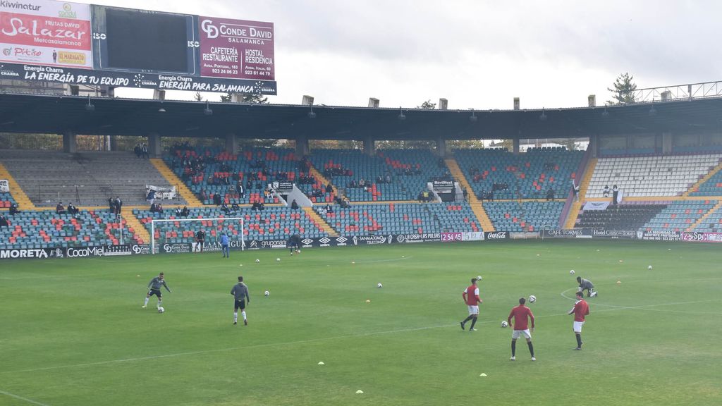 Imagen de archivo del estadio Helmántico