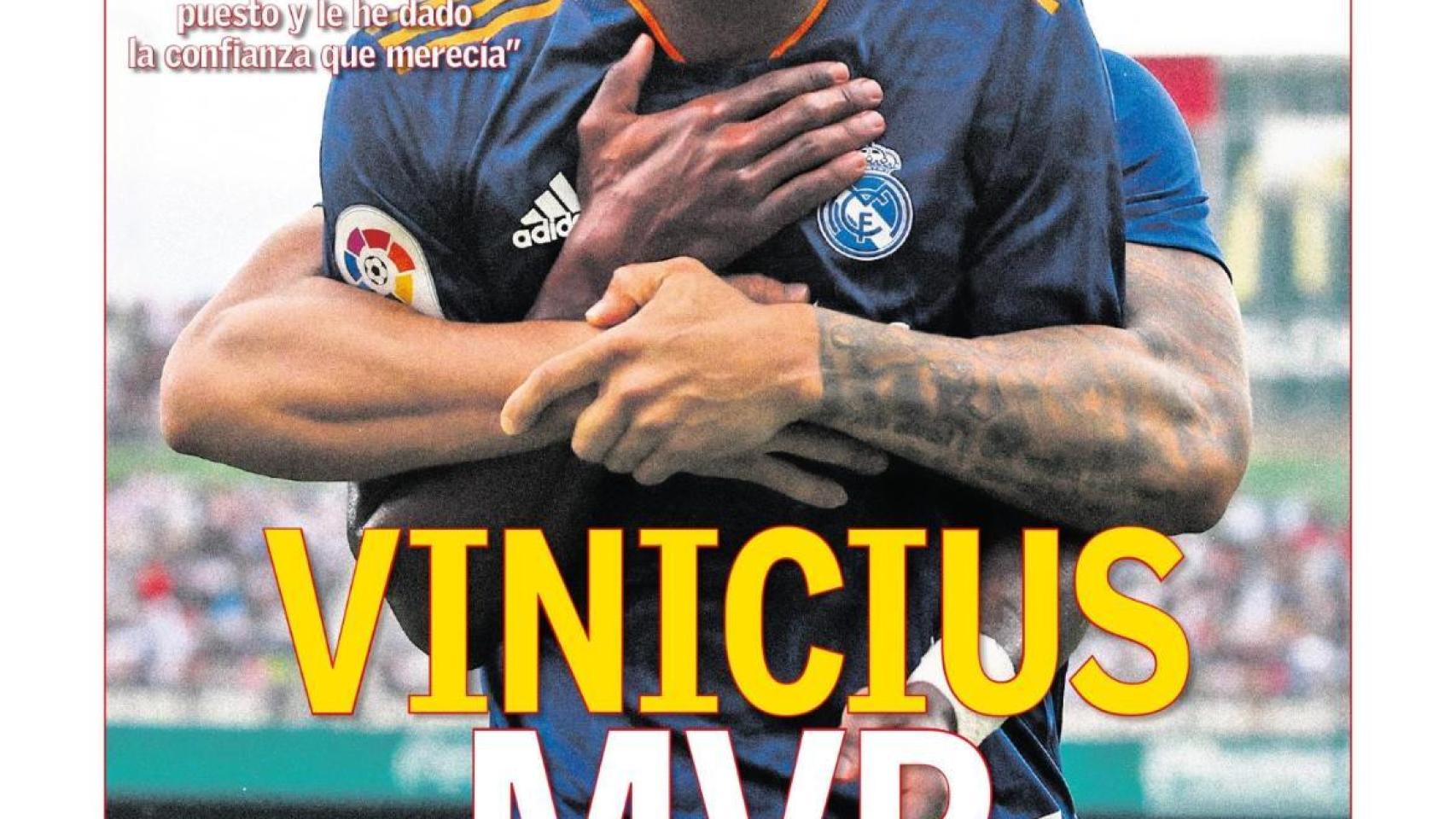 La portada del diario AS (31/10/2021)