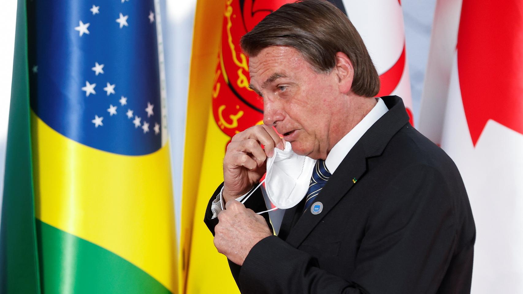 El presidente de Brasil, Jair Bolsonaro.