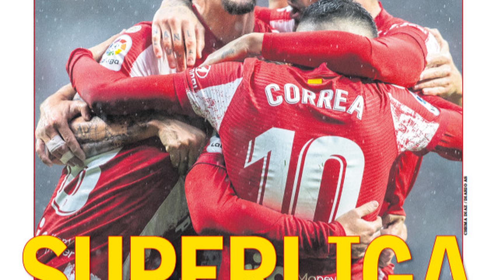 La portada del diario AS (01/11/2021)