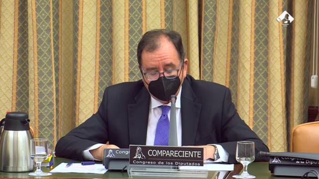 El secretario general de Instituciones Penitenciarias, en el Congreso.