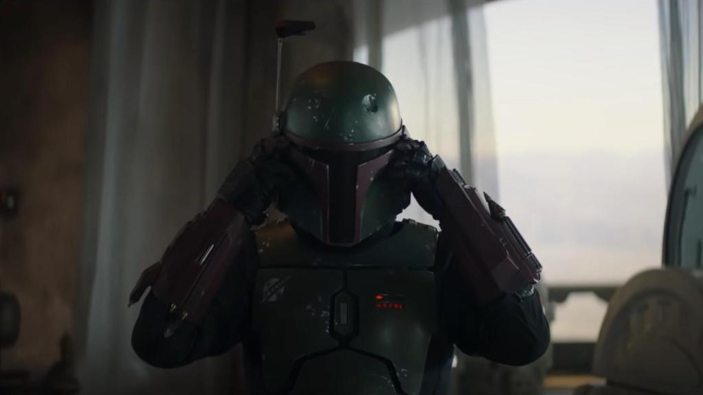 Boba Fett y la posible cámara regeneradora que aparece en el tráiler.