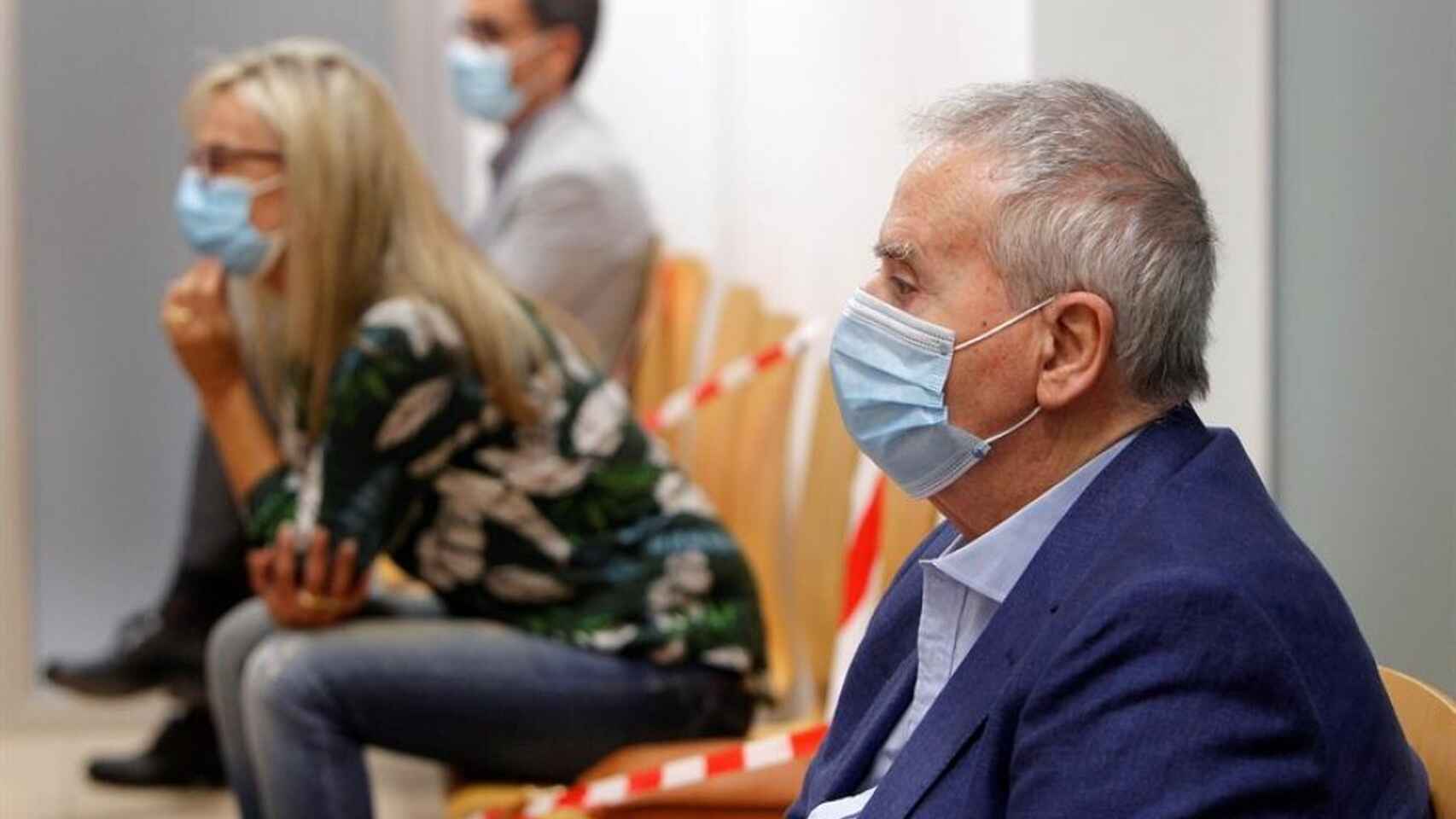 Sonia Castedo y Luis Díaz Alperi, durante el juicio.