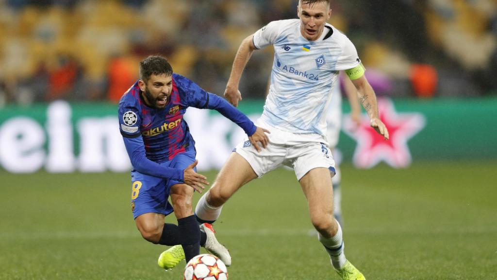 Falta de Serhiy Sydorchuk a Jordi Alba