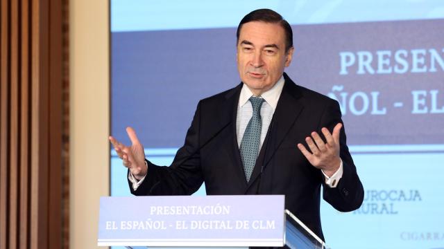Pedro J. Ramírez, presidente ejecutivo y director de EL ESPAÑOL, este miércoles en Toledo.