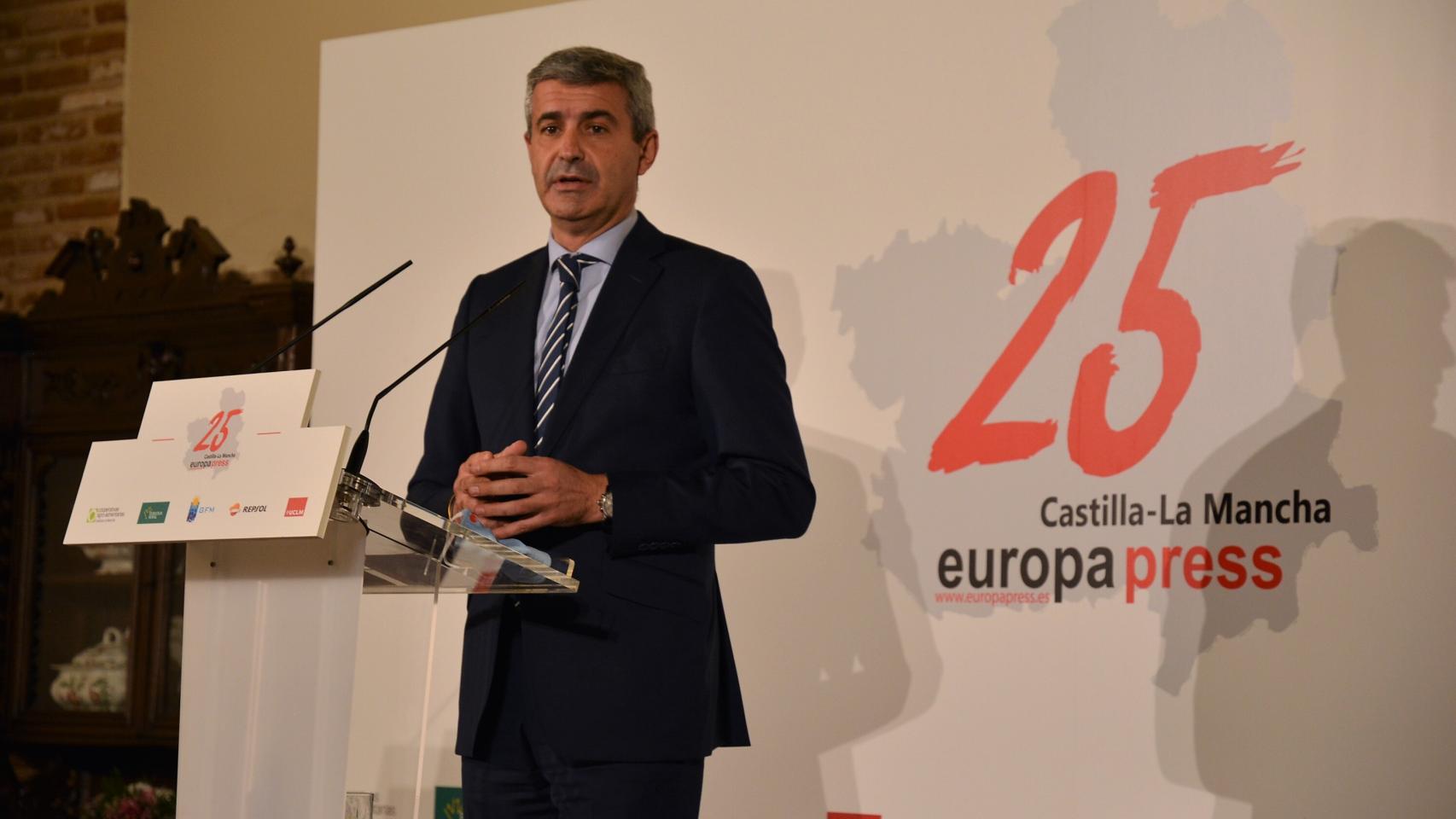Álvaro Gutiérrez, presidente de la Diputación de Toledo.