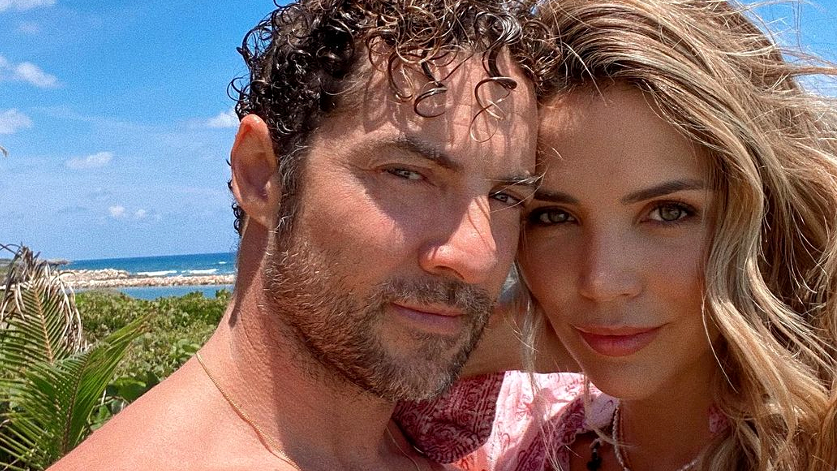 David Bisbal y Rosanna Zanetti, en una imagen de sus redes sociales.