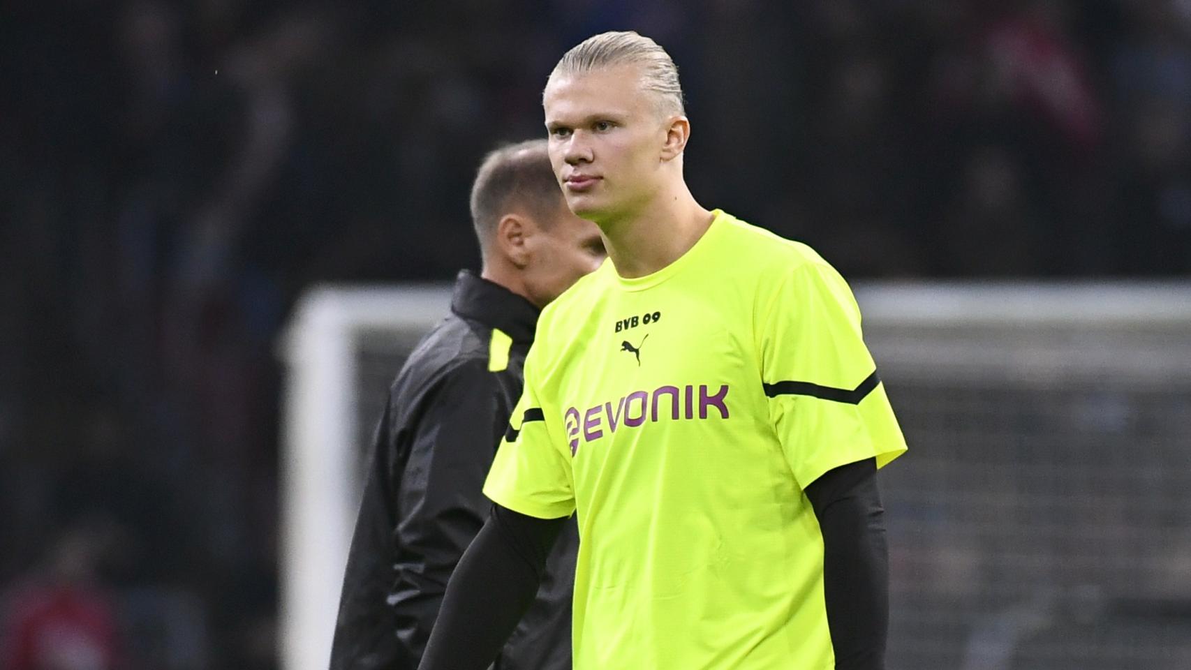 Haaland, con el Borussia Dortmund