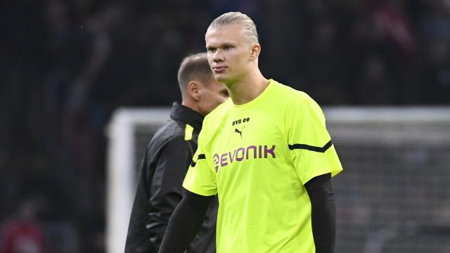 Haaland, con el Borussia Dortmund