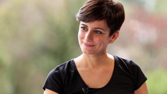 Isabel Rodríguez, durante la entrevista en Toledo.