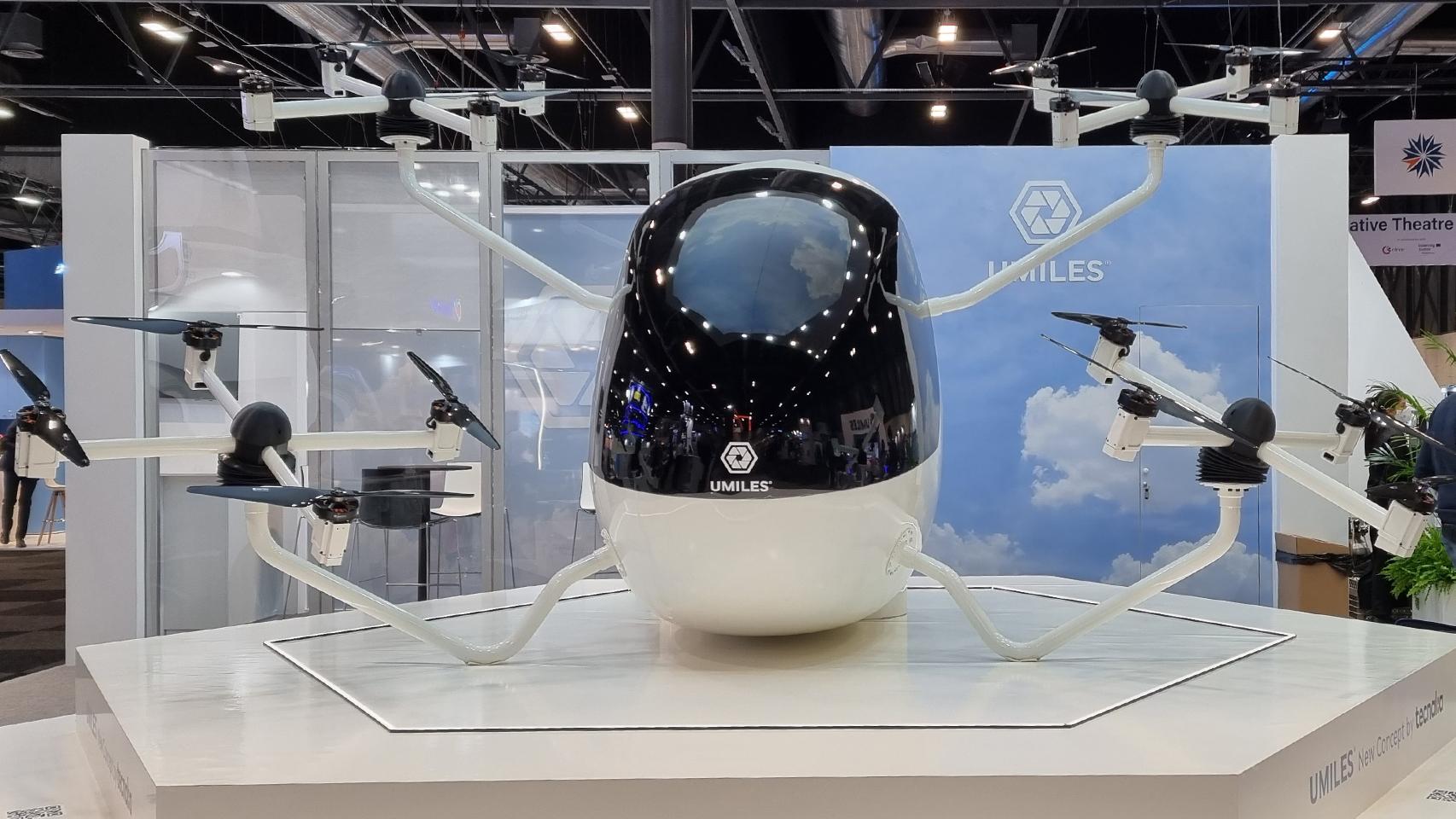 Aerotaxi Umiles diseñado por Tecnalia.