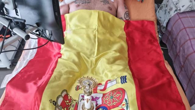 Jordi Sabaté ha llevado a cabo varias protestas para conseguir ayuda.