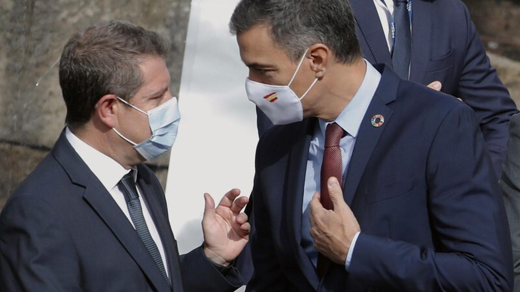 Page y Sánchez en una imagen de archivo.