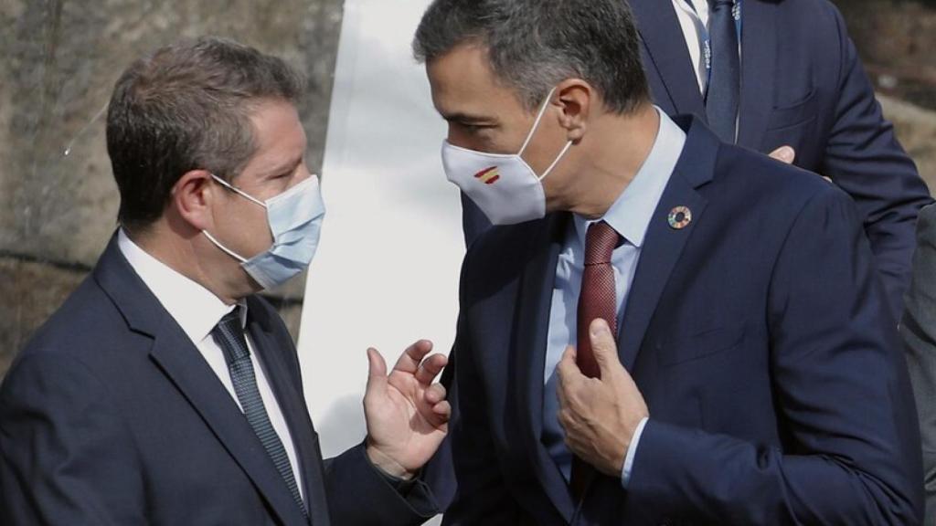 Page y Sánchez en una imagen de archivo.