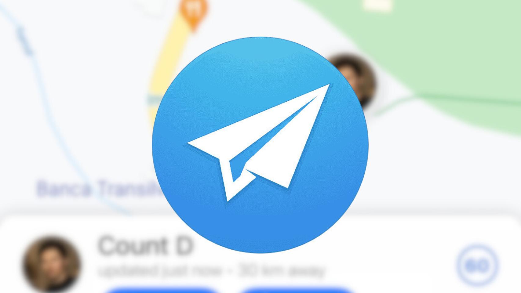 Telegram permite compartir la ubicación