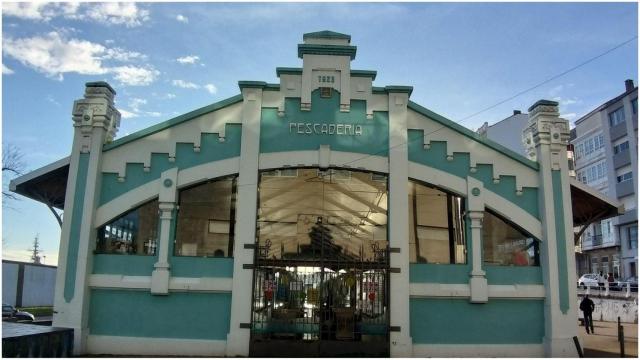 La pescadería, obra del arquitecto Rodolfo Ucha.