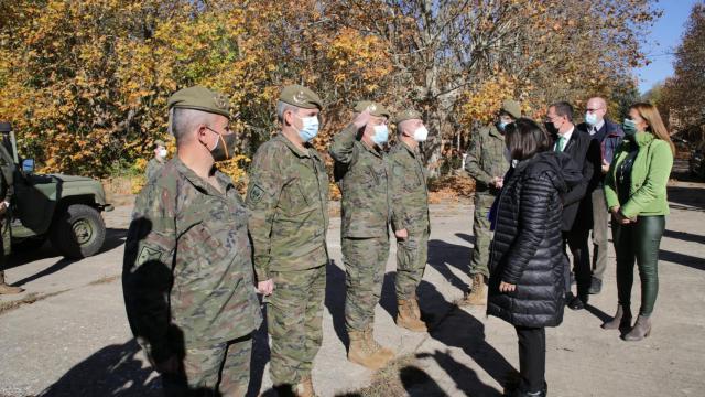 Visita de Margarita Robles a Montelarreina