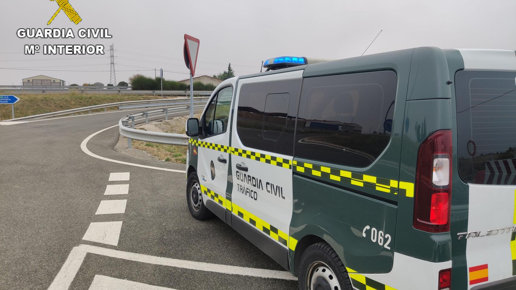 Localizan a un conductor que se fugó tras atropellar a un ciclista en Uceda (Guadalajara)