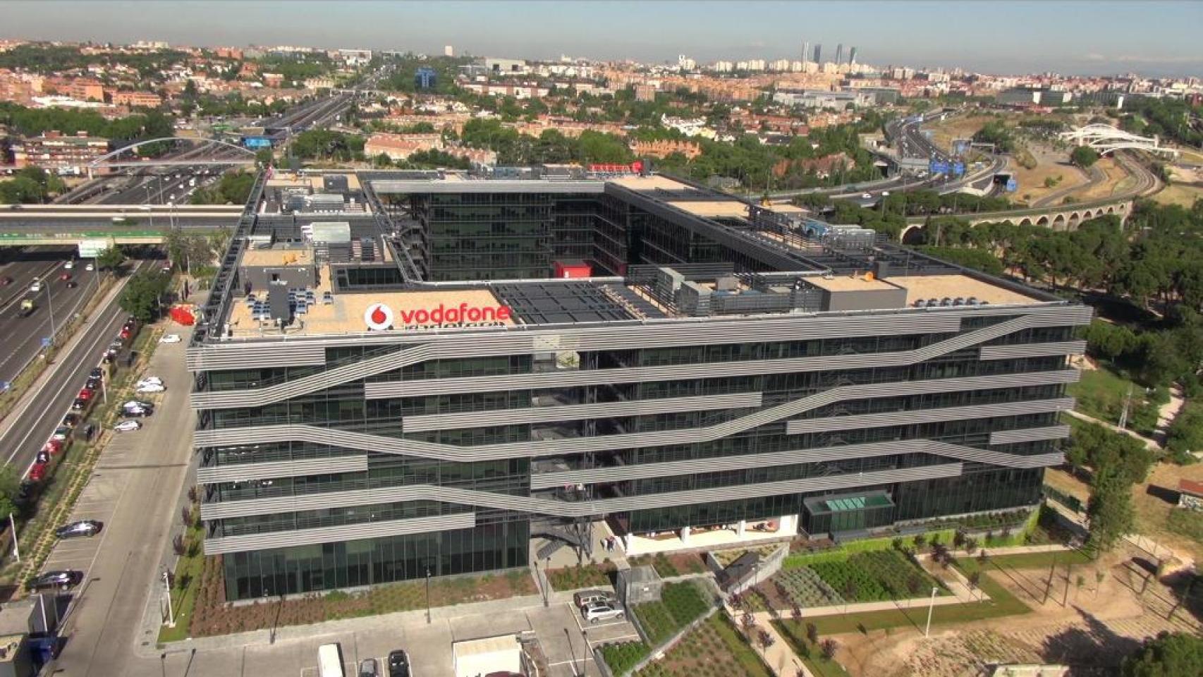 Sede de Vodafone en Madrid.