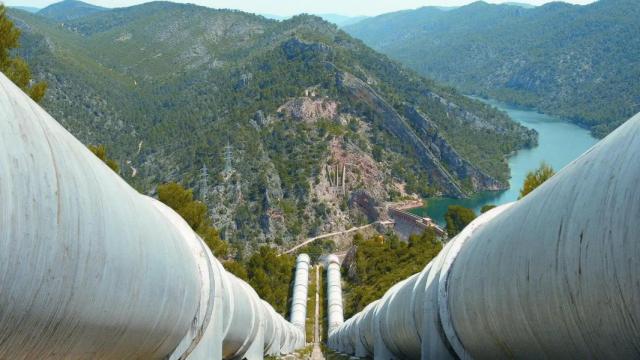 Trasvase Tajo-Segura en Alicante.