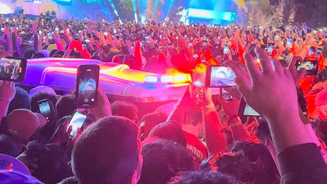 Una imagen del Astroworld Festival de Houston, en el estado de Texas.