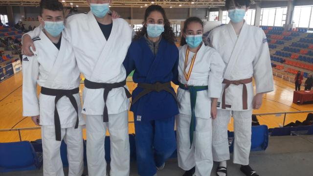 El judo zamorano firma un gran papel en el Pilar Fernández Valderrama