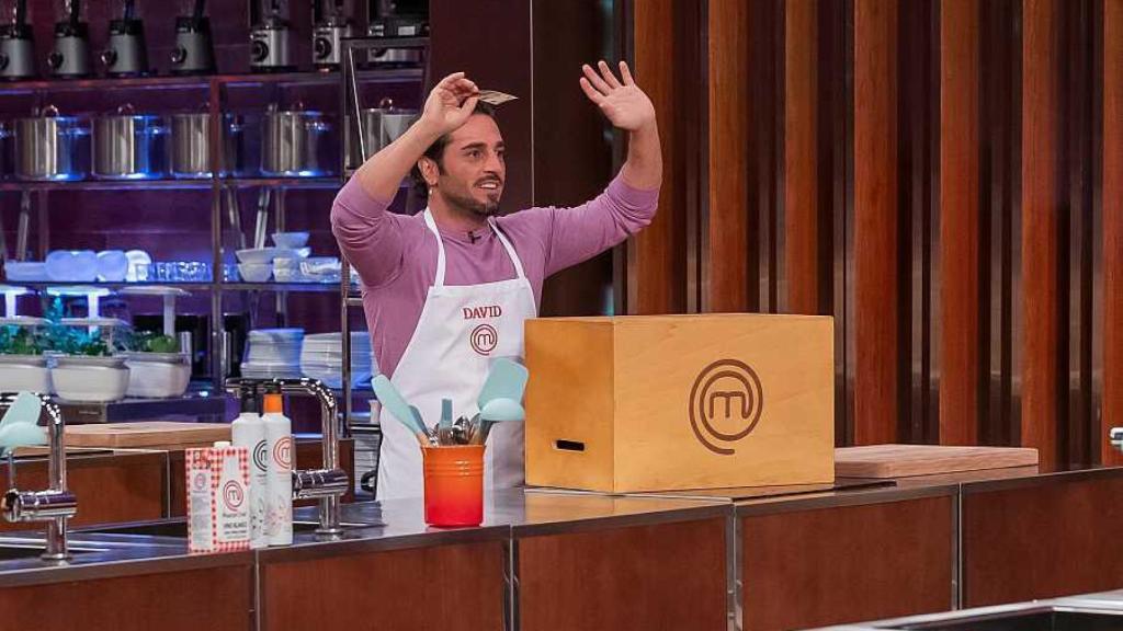 David Bustamante en 'MasterChef Celebrity'
