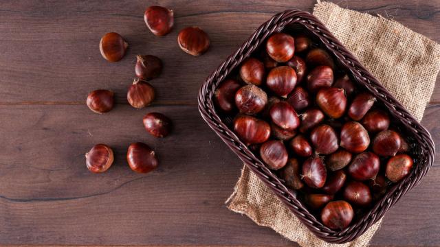 Cómo hacer castañas de chocolate