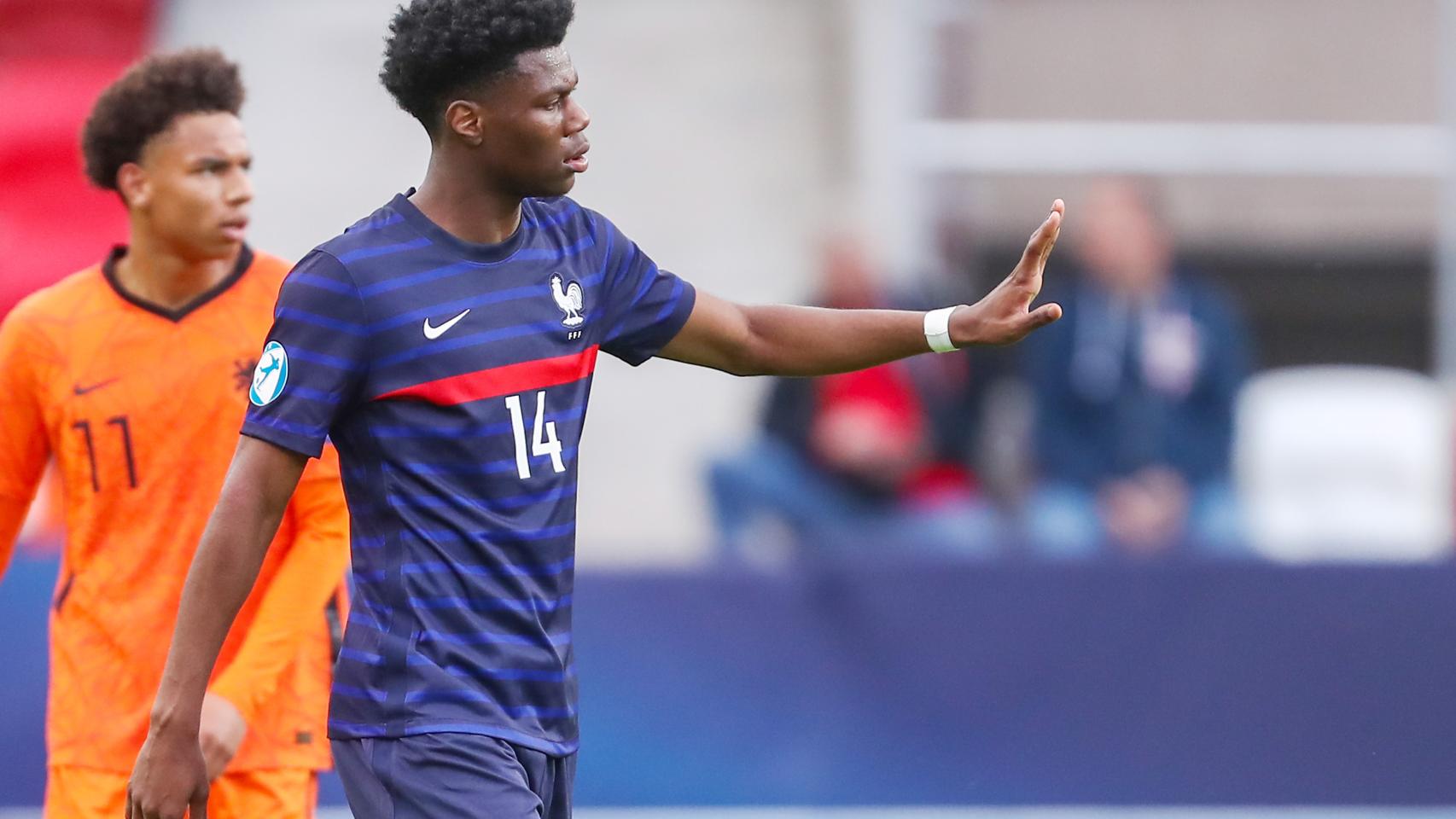 Aurelien Tchouameni, con la selección de Francia