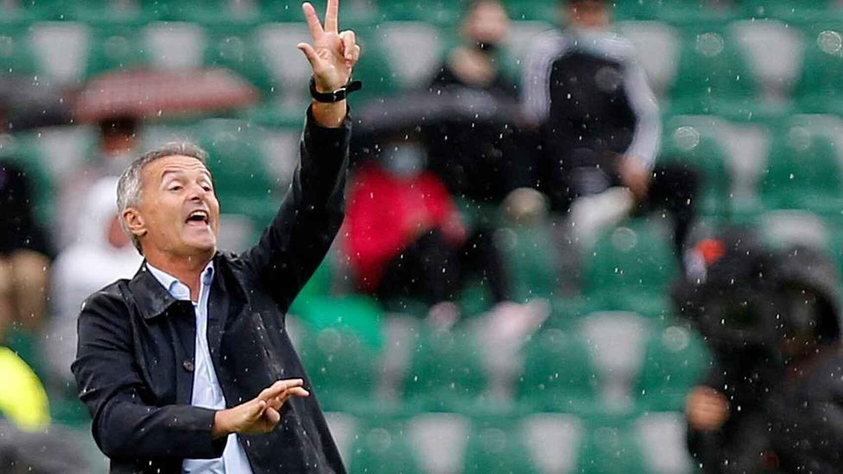 Fran Escribá, en un partido reciente.