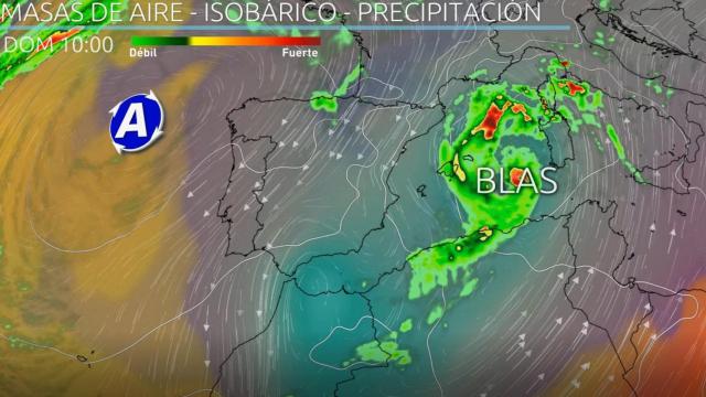 Borrasca Blas. Eltiempo.es