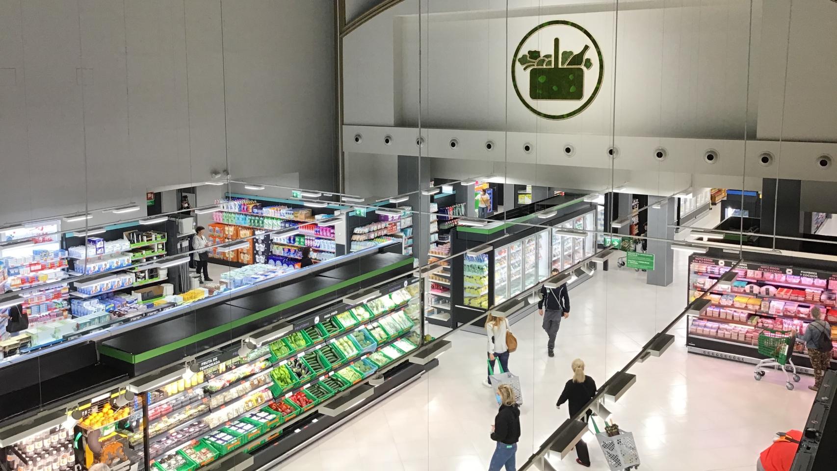 Un supermercado Mercadona en Bilbao.