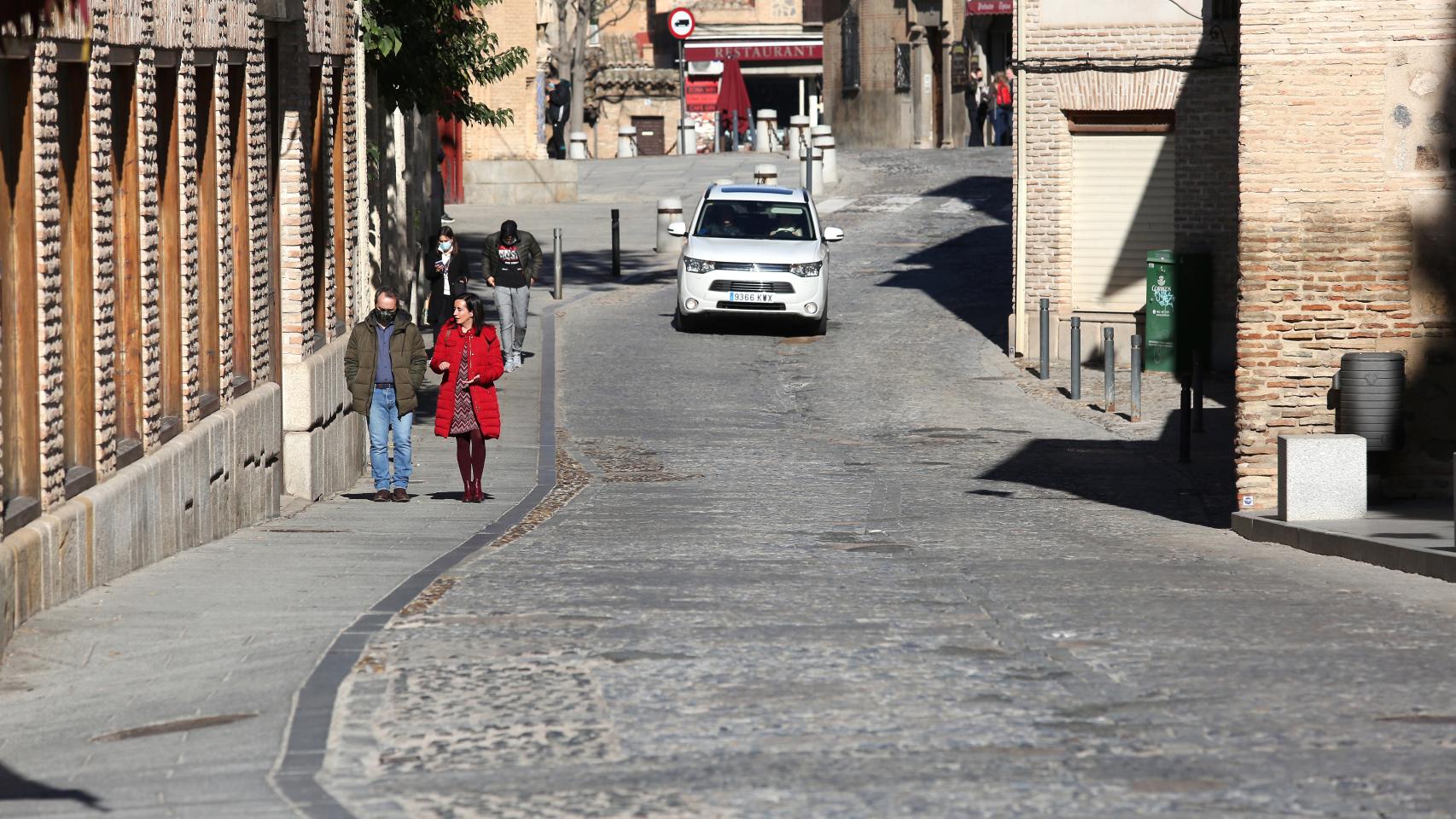 Calle Reyes Católicos (Toledo). Foto: Ó. HUERTAS