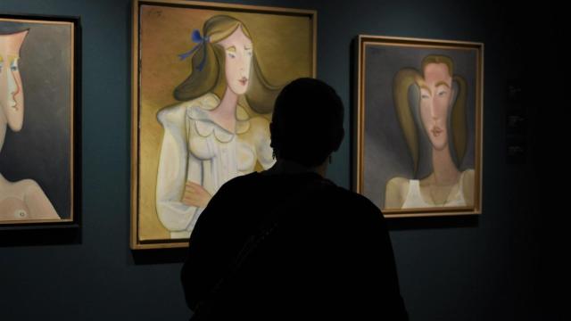 Varios retratos de la segunda mujer de Javier Vilató.