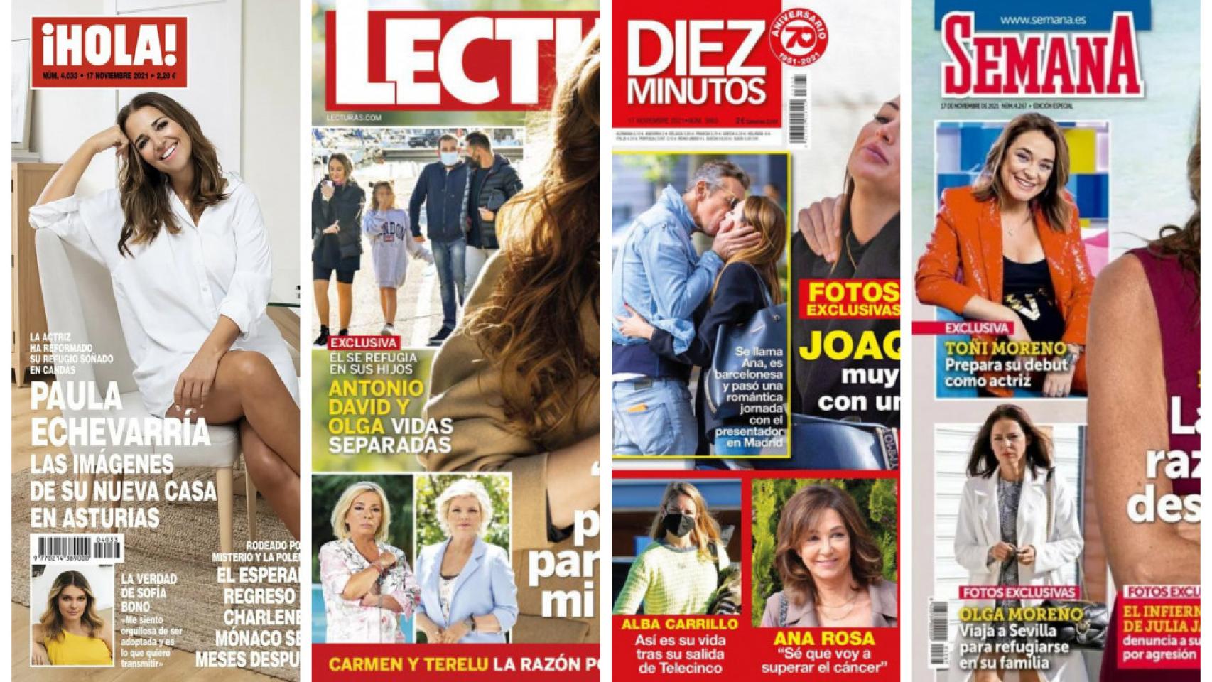Estas son las revistas de este miércoles.