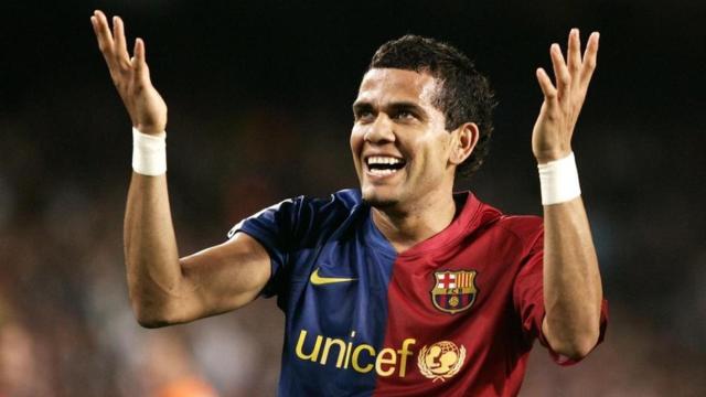 Dani Alves, en su etapa en el Barcelona